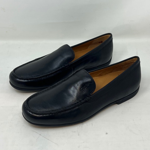 Ralph Lauren Other - Polo Ralph Lauren Men's Leather Loafers Size 8D Black Slip-On Classic VTG NEW